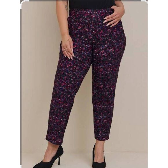 torrid Pants - Torrid Pull On Pants Womens 5XL Relaxed High Rise Careerwear Stretchy